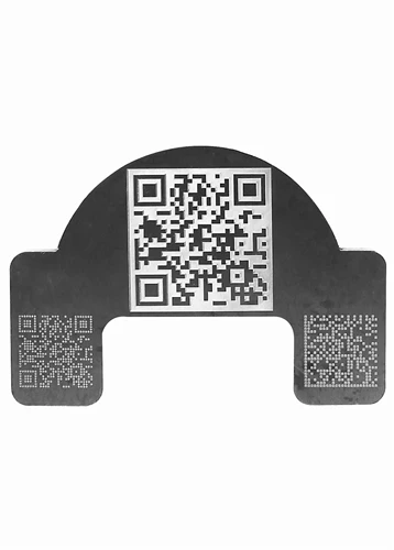Sut i Wneud Codau QR Parhaol, Scratch-Gwrthiannol ar Fetel